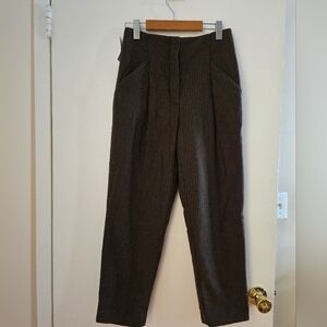 NWT Wilfred Wool Cashmer Stripe Pants